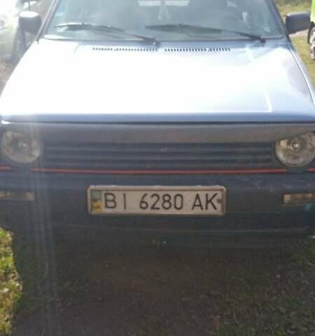 Синий Фольксваген Гольф, объемом двигателя 1.6 л и пробегом 500 тыс. км за 1500 $, фото 1 на Automoto.ua