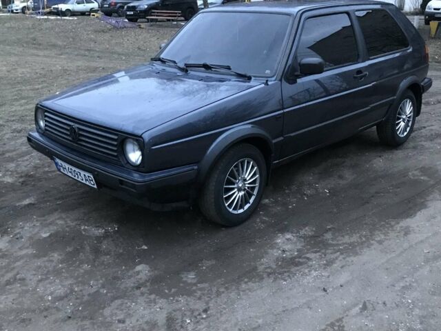 Синий Фольксваген Гольф, объемом двигателя 1.26 л и пробегом 171 тыс. км за 1400 $, фото 1 на Automoto.ua