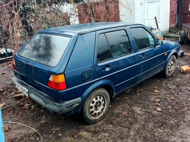 Синий Фольксваген Гольф, объемом двигателя 1.6 л и пробегом 290 тыс. км за 700 $, фото 1 на Automoto.ua