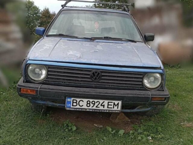 Синій Фольксваген Гольф, об'ємом двигуна 1.6 л та пробігом 369 тис. км за 600 $, фото 1 на Automoto.ua
