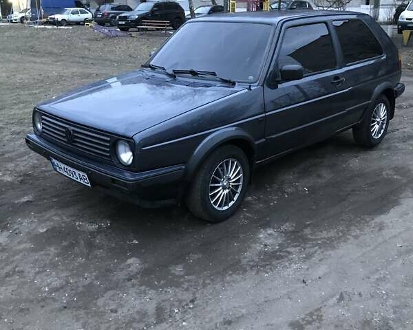 Синий Фольксваген Гольф, объемом двигателя 1.26 л и пробегом 171 тыс. км за 1400 $, фото 1 на Automoto.ua