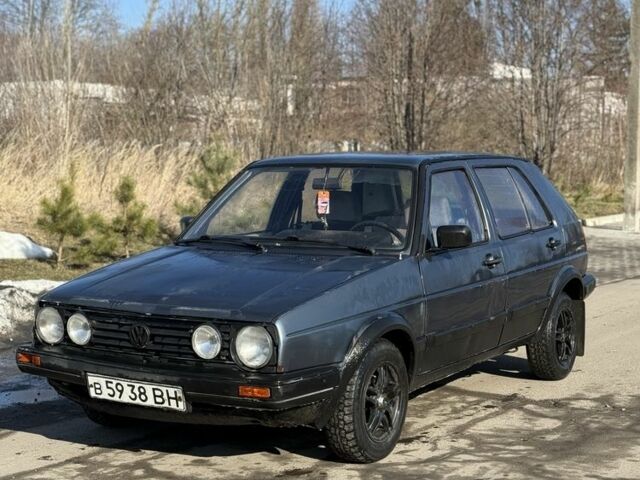 Синий Фольксваген Гольф, объемом двигателя 1.8 л и пробегом 275 тыс. км за 850 $, фото 1 на Automoto.ua