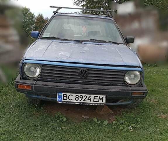 Синій Фольксваген Гольф, об'ємом двигуна 1.6 л та пробігом 369 тис. км за 600 $, фото 1 на Automoto.ua