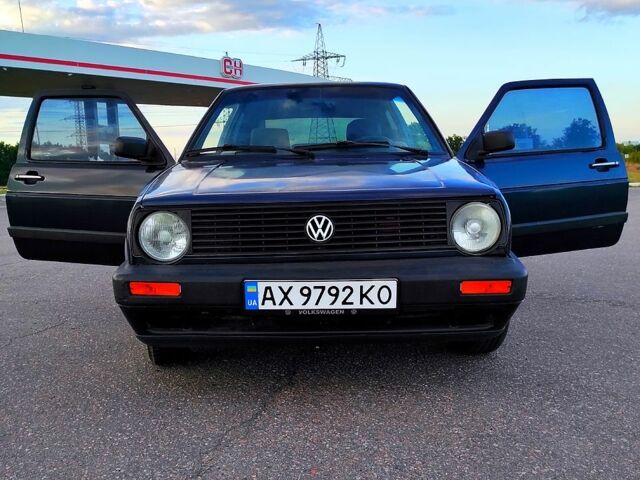 Синий Фольксваген Гольф, объемом двигателя 1.3 л и пробегом 100 тыс. км за 520 $, фото 1 на Automoto.ua