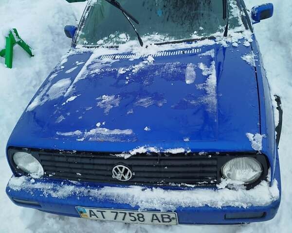 Синій Фольксваген Гольф, об'ємом двигуна 1.59 л та пробігом 200 тис. км за 1100 $, фото 1 на Automoto.ua