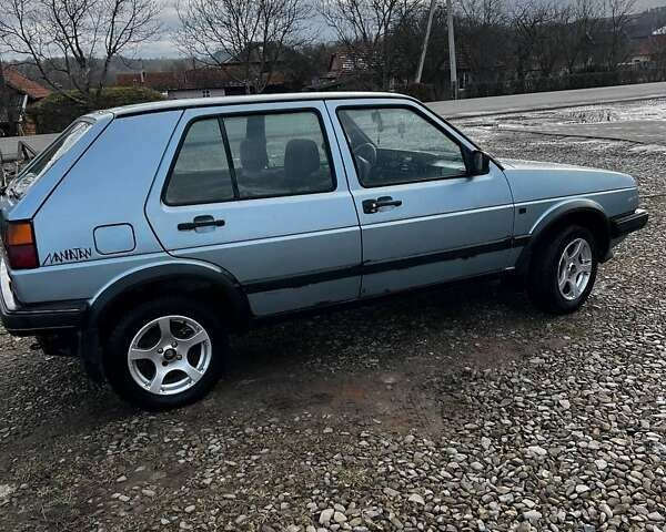 Синий Фольксваген Гольф, объемом двигателя 1.6 л и пробегом 580 тыс. км за 2000 $, фото 1 на Automoto.ua