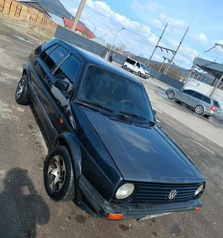 Синий Фольксваген Гольф, объемом двигателя 1.78 л и пробегом 300 тыс. км за 750 $, фото 1 на Automoto.ua