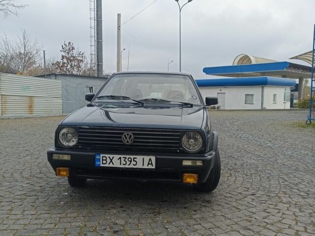 Синий Фольксваген Гольф, объемом двигателя 1.6 л и пробегом 270 тыс. км за 1200 $, фото 1 на Automoto.ua