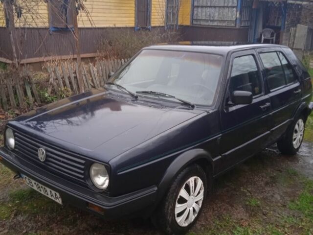 Синий Фольксваген Гольф, объемом двигателя 1.8 л и пробегом 280 тыс. км за 1050 $, фото 1 на Automoto.ua