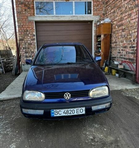 Синий Фольксваген Гольф, объемом двигателя 1.78 л и пробегом 75 тыс. км за 1200 $, фото 1 на Automoto.ua