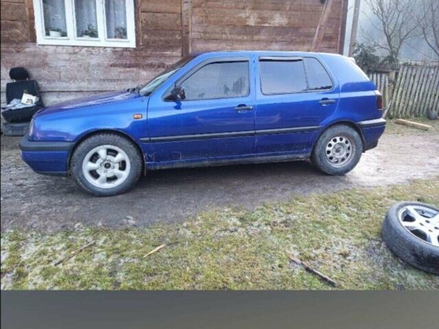 Синій Фольксваген Гольф, об'ємом двигуна 1.9 л та пробігом 350 тис. км за 2200 $, фото 1 на Automoto.ua