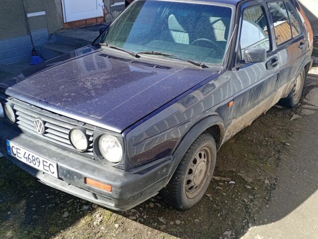 Синий Фольксваген Гольф, объемом двигателя 1.4 л и пробегом 450 тыс. км за 160 $, фото 1 на Automoto.ua