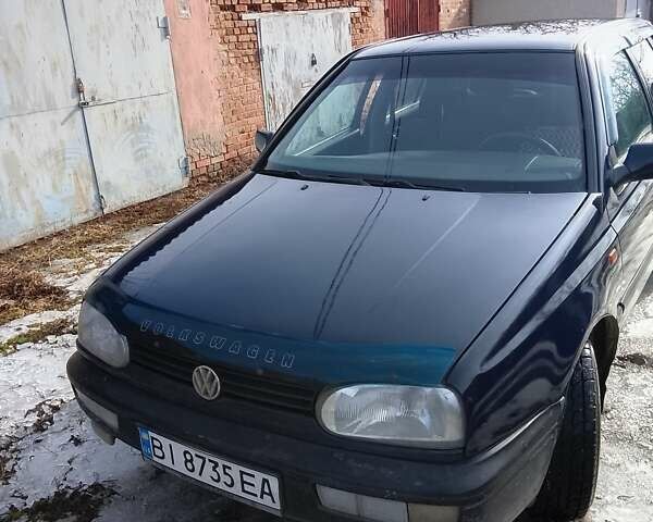 Синій Фольксваген Гольф, об'ємом двигуна 1.78 л та пробігом 351 тис. км за 2500 $, фото 1 на Automoto.ua