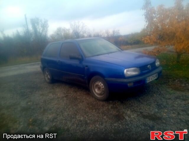 Синій Фольксваген Гольф, об'ємом двигуна 1.4 л та пробігом 555 тис. км за 750 $, фото 1 на Automoto.ua