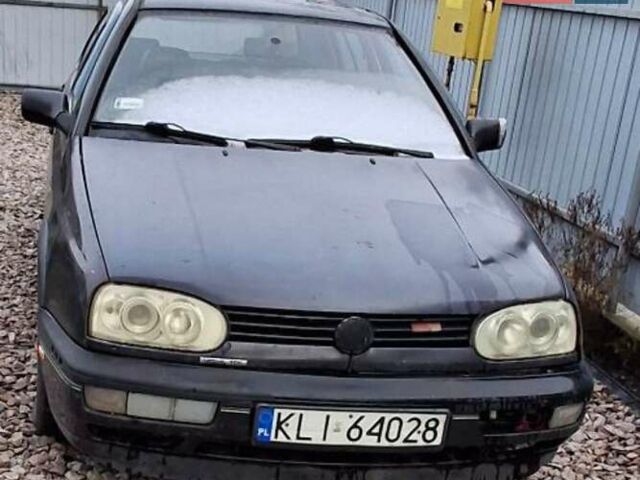 Синий Фольксваген Гольф, объемом двигателя 1.9 л и пробегом 300 тыс. км за 1100 $, фото 1 на Automoto.ua