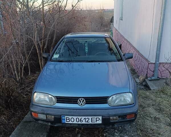Синий Фольксваген Гольф, объемом двигателя 1.78 л и пробегом 140 тыс. км за 3500 $, фото 1 на Automoto.ua