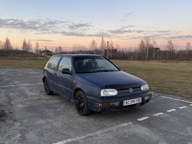 Синій Фольксваген Гольф, об'ємом двигуна 1.4 л та пробігом 3 тис. км за 1200 $, фото 1 на Automoto.ua