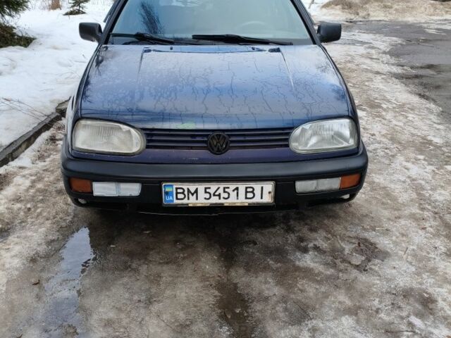 Синій Фольксваген Гольф, об'ємом двигуна 1.9 л та пробігом 192 тис. км за 2500 $, фото 1 на Automoto.ua