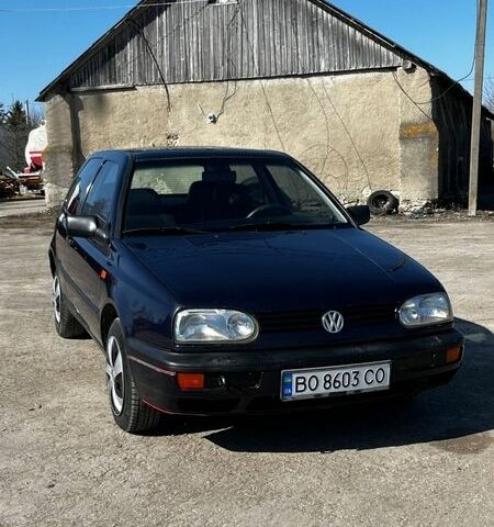 Синій Фольксваген Гольф, об'ємом двигуна 1.6 л та пробігом 79 тис. км за 1650 $, фото 1 на Automoto.ua