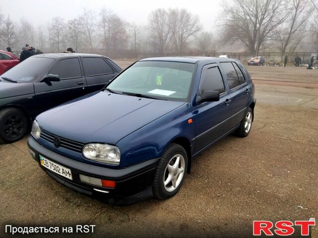 Синій Фольксваген Гольф, об'ємом двигуна 1.6 л та пробігом 388 тис. км за 2300 $, фото 1 на Automoto.ua