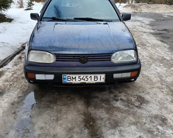 Синій Фольксваген Гольф, об'ємом двигуна 1.9 л та пробігом 192 тис. км за 2300 $, фото 1 на Automoto.ua