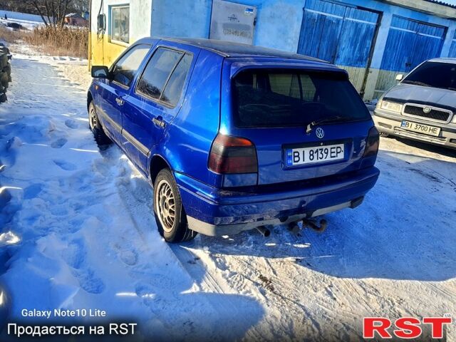 Синий Фольксваген Гольф, объемом двигателя 1.4 л и пробегом 0 тыс. км за 2500 $, фото 1 на Automoto.ua