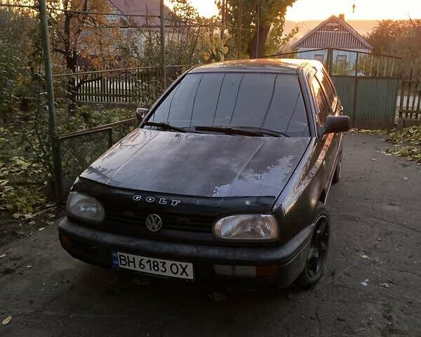 Синий Фольксваген Гольф, объемом двигателя 1.9 л и пробегом 100 тыс. км за 1800 $, фото 1 на Automoto.ua