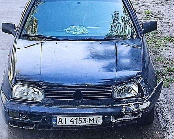 Синій Фольксваген Гольф, об'ємом двигуна 1.6 л та пробігом 300 тис. км за 1500 $, фото 1 на Automoto.ua