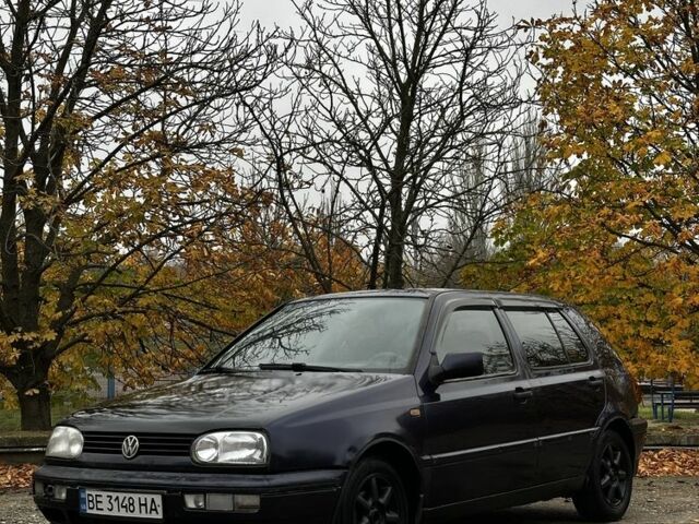 Синий Фольксваген Гольф, объемом двигателя 1.4 л и пробегом 250 тыс. км за 1499 $, фото 1 на Automoto.ua