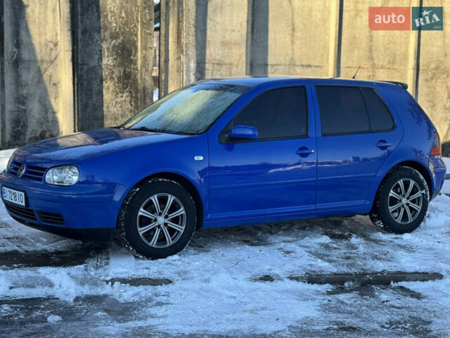 Синій Фольксваген Гольф, об'ємом двигуна 1.6 л та пробігом 265 тис. км за 3500 $, фото 1 на Automoto.ua