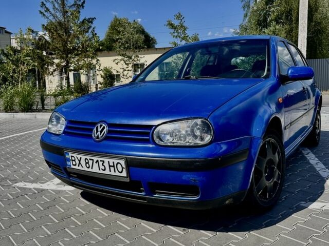 Синій Фольксваген Гольф, об'ємом двигуна 1.9 л та пробігом 419 тис. км за 2890 $, фото 1 на Automoto.ua
