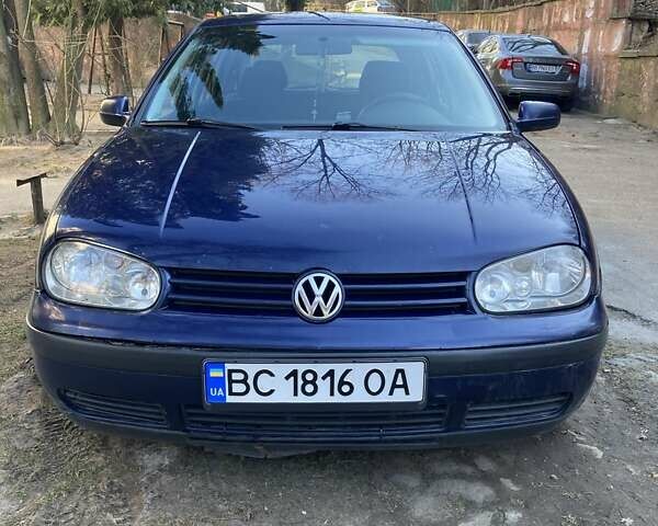 Синий Фольксваген Гольф, объемом двигателя 1.9 л и пробегом 365 тыс. км за 3300 $, фото 1 на Automoto.ua