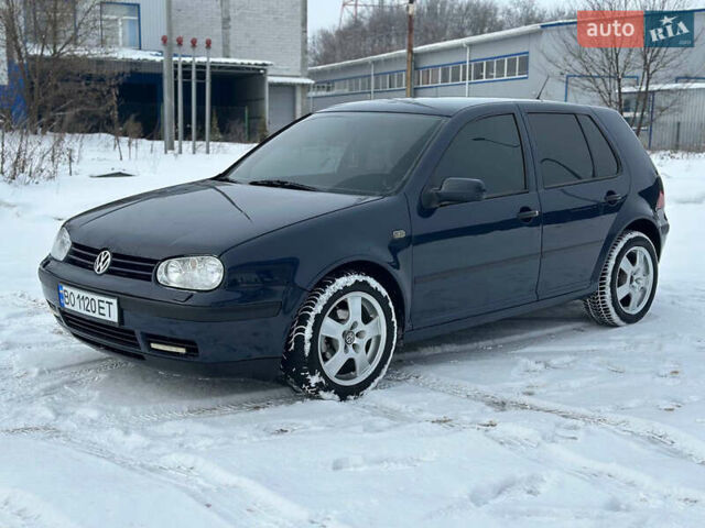 Синій Фольксваген Гольф, об'ємом двигуна 1.6 л та пробігом 239 тис. км за 3650 $, фото 1 на Automoto.ua