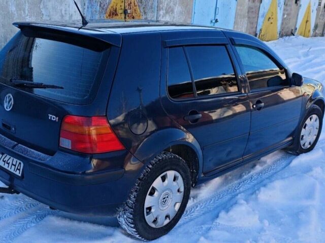 Синій Фольксваген Гольф, об'ємом двигуна 1.9 л та пробігом 370 тис. км за 3500 $, фото 1 на Automoto.ua