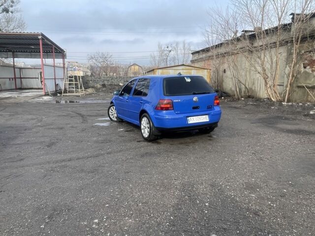 Синий Фольксваген Гольф, объемом двигателя 1.9 л и пробегом 390 тыс. км за 3600 $, фото 1 на Automoto.ua