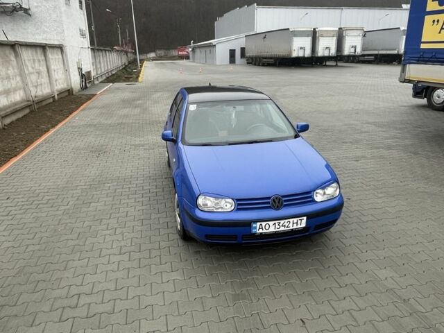 Синий Фольксваген Гольф, объемом двигателя 1.9 л и пробегом 280 тыс. км за 3400 $, фото 1 на Automoto.ua