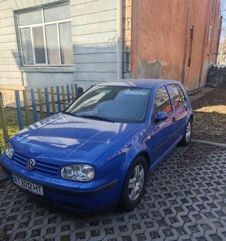 Синій Фольксваген Гольф, об'ємом двигуна 1.6 л та пробігом 232 тис. км за 5000 $, фото 1 на Automoto.ua