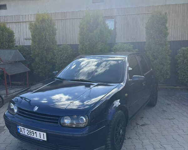 Синий Фольксваген Гольф, объемом двигателя 1.9 л и пробегом 238 тыс. км за 4000 $, фото 1 на Automoto.ua