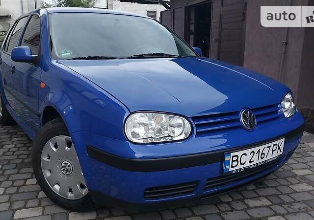 Синий Фольксваген Гольф, объемом двигателя 1.4 л и пробегом 220 тыс. км за 4700 $, фото 1 на Automoto.ua