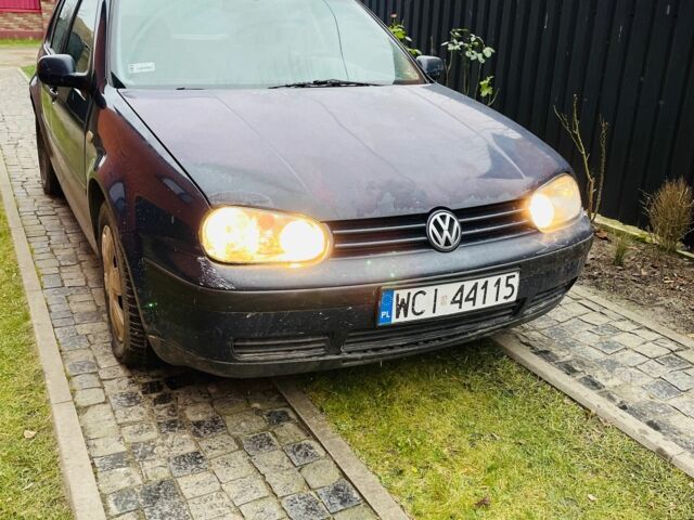 Синий Фольксваген Гольф, объемом двигателя 1.9 л и пробегом 280 тыс. км за 1850 $, фото 1 на Automoto.ua