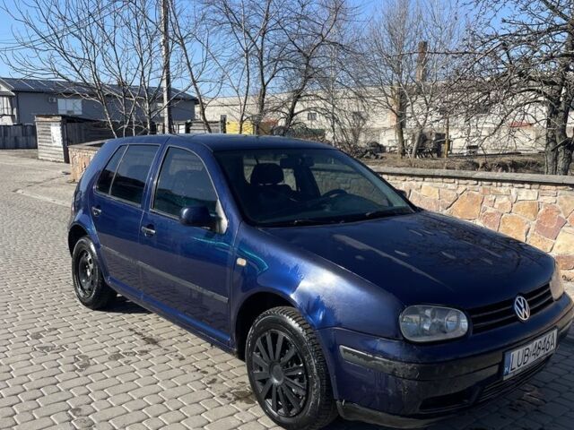 Синий Фольксваген Гольф, объемом двигателя 1.9 л и пробегом 400 тыс. км за 1250 $, фото 1 на Automoto.ua