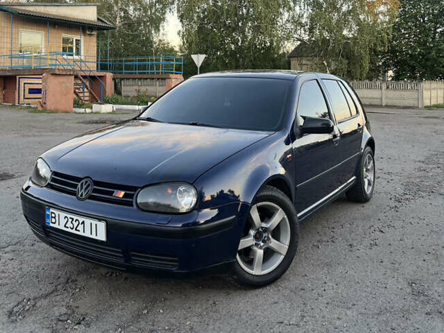 Синий Фольксваген Гольф, объемом двигателя 1.98 л и пробегом 404 тыс. км за 3900 $, фото 1 на Automoto.ua
