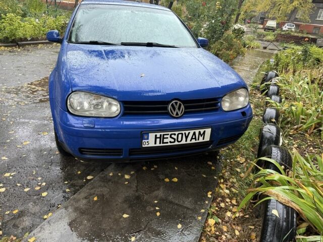 Синий Фольксваген Гольф, объемом двигателя 1.4 л и пробегом 271 тыс. км за 3600 $, фото 1 на Automoto.ua