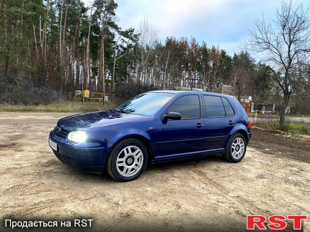 Синий Фольксваген Гольф, объемом двигателя 1.6 л и пробегом 0 тыс. км за 3600 $, фото 1 на Automoto.ua