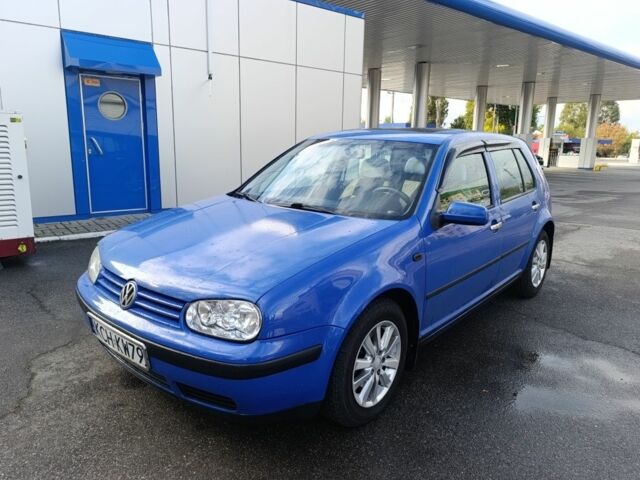 Синий Фольксваген Гольф, объемом двигателя 1.9 л и пробегом 100 тыс. км за 2450 $, фото 1 на Automoto.ua