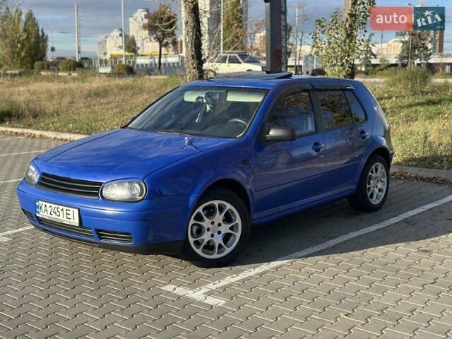 Фольксваген Гольф 1999 у Києві на Automoto.ua Синій Фольксваген Гольф, об'ємом двигуна 1.78 л та пробігом 328 тис. км за 4200 $, фото 1 на Automoto.ua