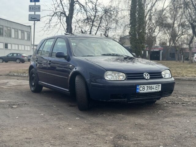 Синий Фольксваген Гольф, объемом двигателя 1.4 л и пробегом 250 тыс. км за 2850 $, фото 1 на Automoto.ua