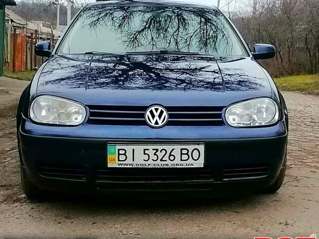 Синий Фольксваген Гольф, объемом двигателя 1.4 л и пробегом 35000 тыс. км за 3699 $, фото 1 на Automoto.ua