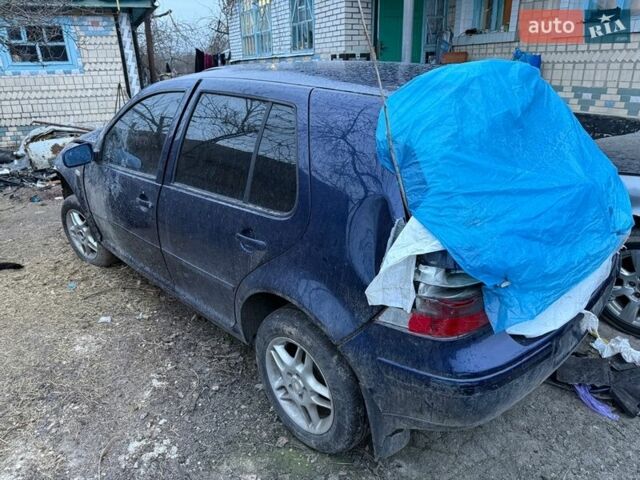 Синій Фольксваген Гольф, об'ємом двигуна 1.4 л та пробігом 200 тис. км за 700 $, фото 1 на Automoto.ua