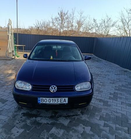 Синій Фольксваген Гольф, об'ємом двигуна 1.9 л та пробігом 400 тис. км за 4000 $, фото 1 на Automoto.ua